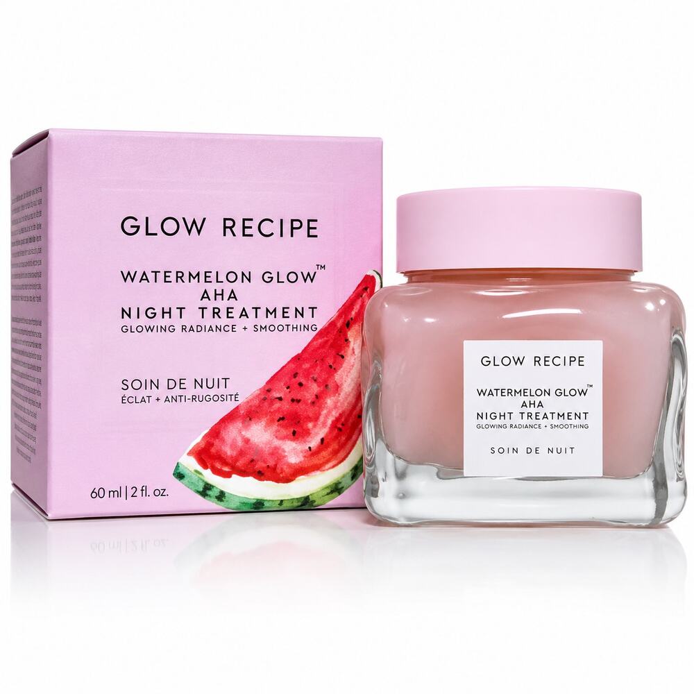 Glow Recipe Watermelon Glow AHA Night Treatment 2 oz 60 mL New In Box Skincare